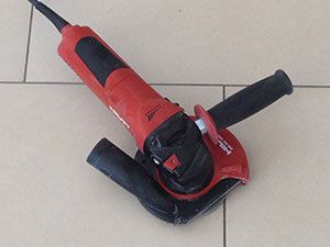 Hilti DCG 125 mit Absaugung